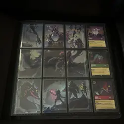 Lorcana Cars Binder Full of Over 500 Cards Bulk Lot All Rares and Foils - Image 1