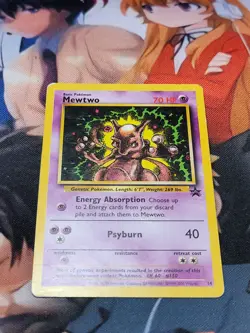 Pokemon TCG Mewtwo 14/53 WOTC Promo Regular Card EN-HP 2000 - Image 1