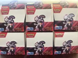 Pokemon Tcg *EMPTY/NO CARDS* Destined Rivals Booster Box - Lot of 6 - Image 1
