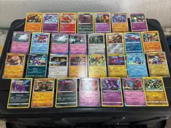 30 Pokemon Cards Lot WOTC VTG ALL RARE HOLO Crobat Darkrai Blaziken Sableye - Image 1