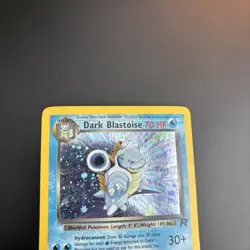 Pokemon Dark Blastoise TCG Team Rocket 3/82 Holo Unlimited Rare Card LP - Image 3