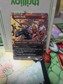 MTG - Spider-Punk (0207) - Borderless Non-foil - Marvel's Spider-Man - Image 1