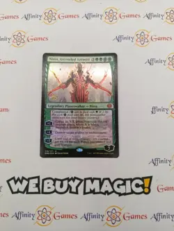 MTG | Nissa, Ascended Animist | Prerelease | Foil | Moderately Played | English - Image 1