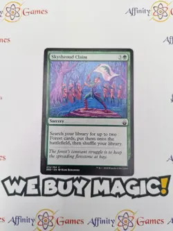 MTG | Skyshroud Claim | BBD | Regular | Moderately Played | English - Image 1