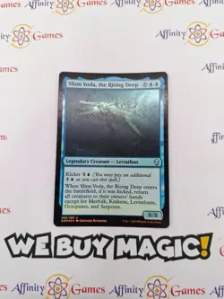 MTG | Slinn Voda, the Rising Deep | DOM | Foil | Heavily Played | English - Image 1