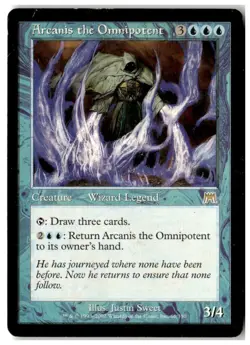 MTG Arcanis the Omnipotent - Onslaught Heavily Played English - Image 1
