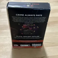 Magic the Gathering MTG Outlaws of Thunder Junction Most Wanted Commander Deck - Image 4