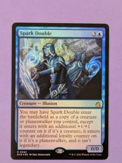 MTG Magic The Gathering: Ravnica Remastered: Spark Double Foil #0062 Rare - NM - Image 1