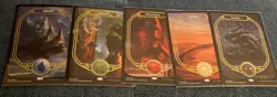 Unsanctioned 5 Foil Full Art Basic Land NM/M Plains Island Swamp Forest Mountain - Image 1