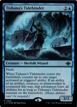 Tishana's Tidebinder FOIL (The Lost Caverns of Ixalan #81) | Near Mint or Better - Image 1