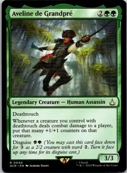 Magic the Gathering HP Aveline de Grandpre Assassin's Creed MTG Free Shipping! - Image 1
