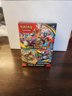 Pokemon TCG Mega Evolution Base Booster Bundle Factory Sealed English New - Image 1
