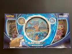 Pokemon Blastoise GX Premium Collection Box Sealed Pin Coin Promos 2019 New READ 820650806261 - Image 1
