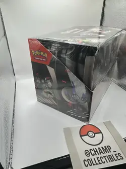 Pokemon Unova Black Bolt White Flare Mini Tin Display 8 tins 16 packs Sealed - Image 4
