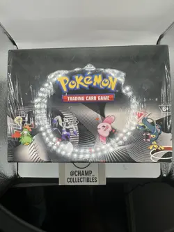 Pokemon Unova Black Bolt White Flare Mini Tin Display 8 tins 16 packs Sealed - Image 5