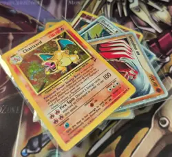 👹Lot of 18 ONLY HOLOS Vintage Pokemon Collection Lot Charizard & more! DAMAGED - Image 1
