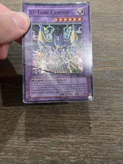 Yugioh XZ Tank Cannon MFC-053 Unlimited Super Rare Holo - Image 3