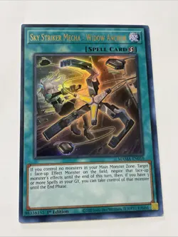 Yu-Gi-Oh! Sky Striker Mecha Widow Anchor MAMA-EN010 1st Edition - Image 1