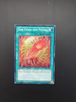 ⭐Yugioh | Eine Feder vom Phonix | EXC | DE | Secret Rare | 1.Auflage | LCYW ⭐ - Image 1