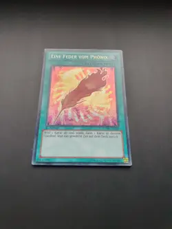 ⭐Yugioh | Eine Feder vom Phonix | EXC | DE | Secret Rare | 1.Auflage | LCYW ⭐ - Image 2