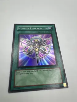 Yu-Gi-Oh! TCG Monster Reincarnation RDS-EN045 Super Rare 1st Edition LP - Image 2