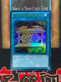 Yugioh Gold Sarcophagus YGLD-ENC26 Ultra Rare NM - Image 1