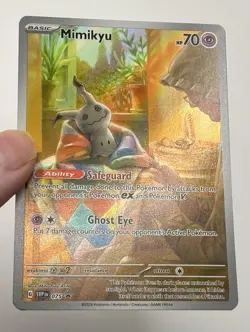 Pokemon TCG Mimikyu Shiny SVP075 Promo Card Near Mint - Image 5