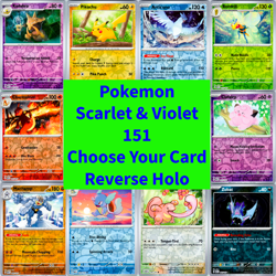 Pokemon Scarlet & Violet 151 Choose Your Card Reverse Holo - Image 1