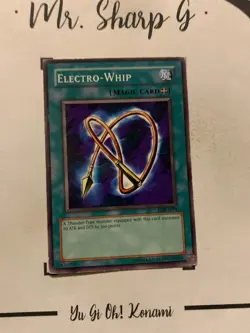 ELECTRO-WHIP - LOB-E073 ENGLISH Yu-Gi-Oh! CARD COMMON KONAMI LEGEND 2002 TCG - Image 3