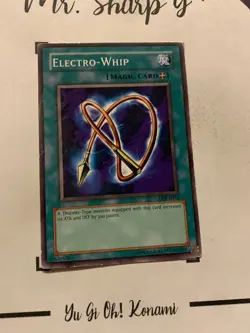 ELECTRO-WHIP - LOB-E073 ENGLISH Yu-Gi-Oh! CARD COMMON KONAMI LEGEND 2002 TCG - Image 5
