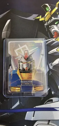 Resource Gundam Alternate Art Foil - R-002 C++ NM - Gundam TCG Card Game - Image 1