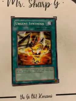 URGENT SYNTHESIS - 1st EDITION RGBT-EN057 ENGLISH Yu-Gi-Oh! CARD COMMON KONAMI - Image 3