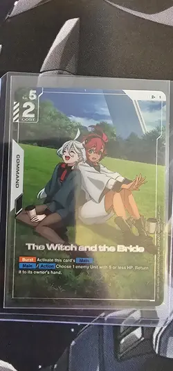 Gundam Card Game The Witch and the Bride R+ Newtype Rising GD01-117 English ALT - Image 1