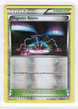 Magnetic Storm - XY Flashfire 91/106 - NM/M - Pokemon Uncommon Card - Image 1
