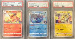 PSA 10 Pokemon Card 3 Card Set Flareon Vaporeon Jolteon Gym Promo - Image 1