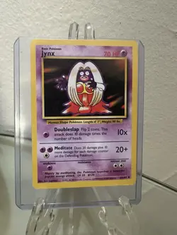 Pokemon TCG Jynx Base Set Uncommon Card 31/102 Unlimited Vintage LP￼ - Image 1