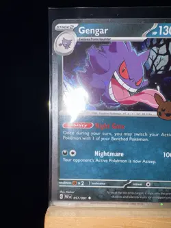 GENGAR - 057/091 Trick Or Trade 2024 - Cosmos Holo Rare - Pokemon TCG Card - Image 5