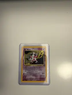 Pokemon TCG Jungle Mr. Mime Card 6/64 Unlimited Edition Holo Rare WOTC-LP - Image 1