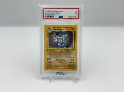 Machamp 1st Edition Holo #8/102 - PSA 5 - WOTC Vintage 1999 Pokemon Card - Image 1