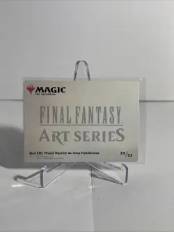 GOLD SIGNATURE Red XIII Proud Warrior Art Card - Art Series: FINAL FANTASY 30/53 - Image 2