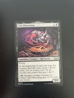 Old Flitterfang - Mtg: Wilds of Eldraine Regular Uncommon 316 - Image 1