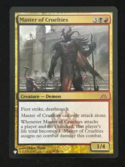 1x MTG Master of Cruelties - The List Reprints (LIST) (DGM) #82 - Magic - Image 1