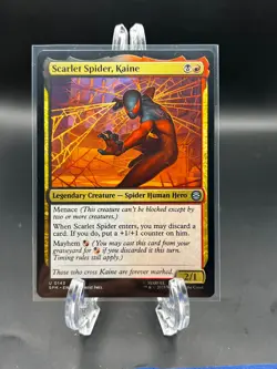 MTG Spider-Man U Scarlet Spider, Kaine #0143 - Image 1