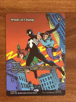 MTG Winds of Change (Borderless) (30) | NM | Marvel Eternal (MAR) - Image 1