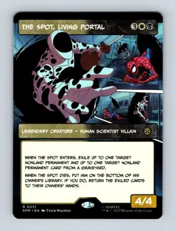 The Spot, Living Portal (Borderless) Marvel's Spider-Man Non-Foil MTG NM - Image 1