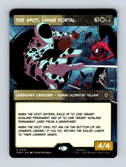 The Spot, Living Portal (Borderless) Marvel's Spider-Man Non-Foil MTG NM - Image 1