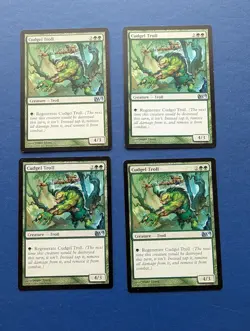 MTG Cudgel Troll X4: Core Set 2010 #169 - EX-MT - Image 1