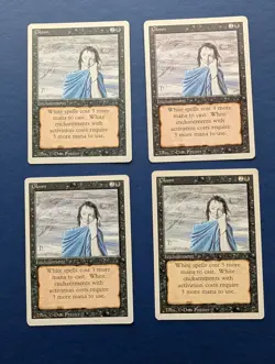 MTG Gloom X4: Revised - EX - Image 1