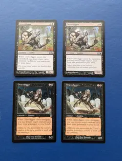 MTG Gravedigger X4: Odyssey #140 - EX-MT - Image 1