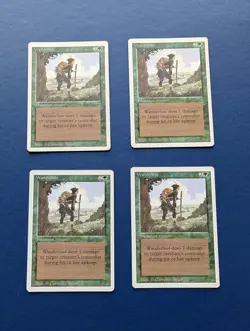 MTG Wanderlust X4: Revised - EX - Image 1